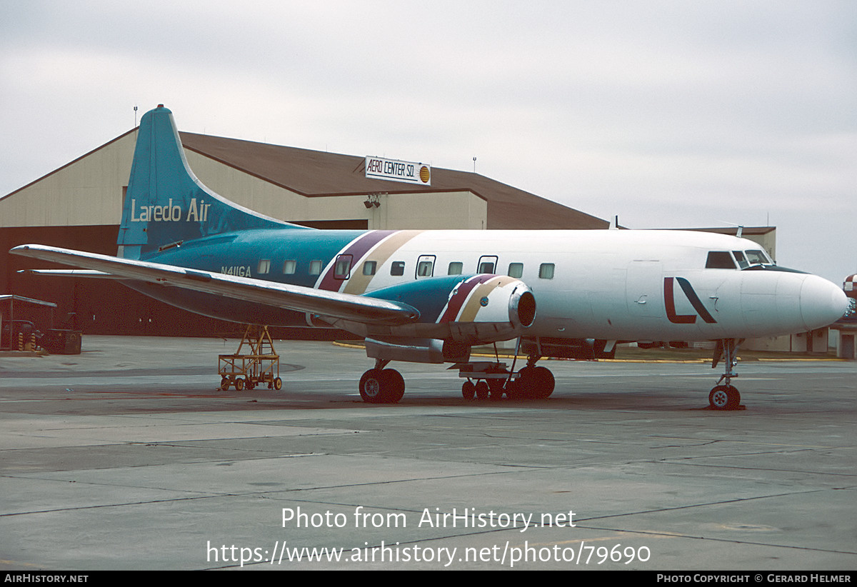 Aircraft Photo of N411GA | Convair 440-0 Metropolitan | Laredo Air | AirHistory.net #79690