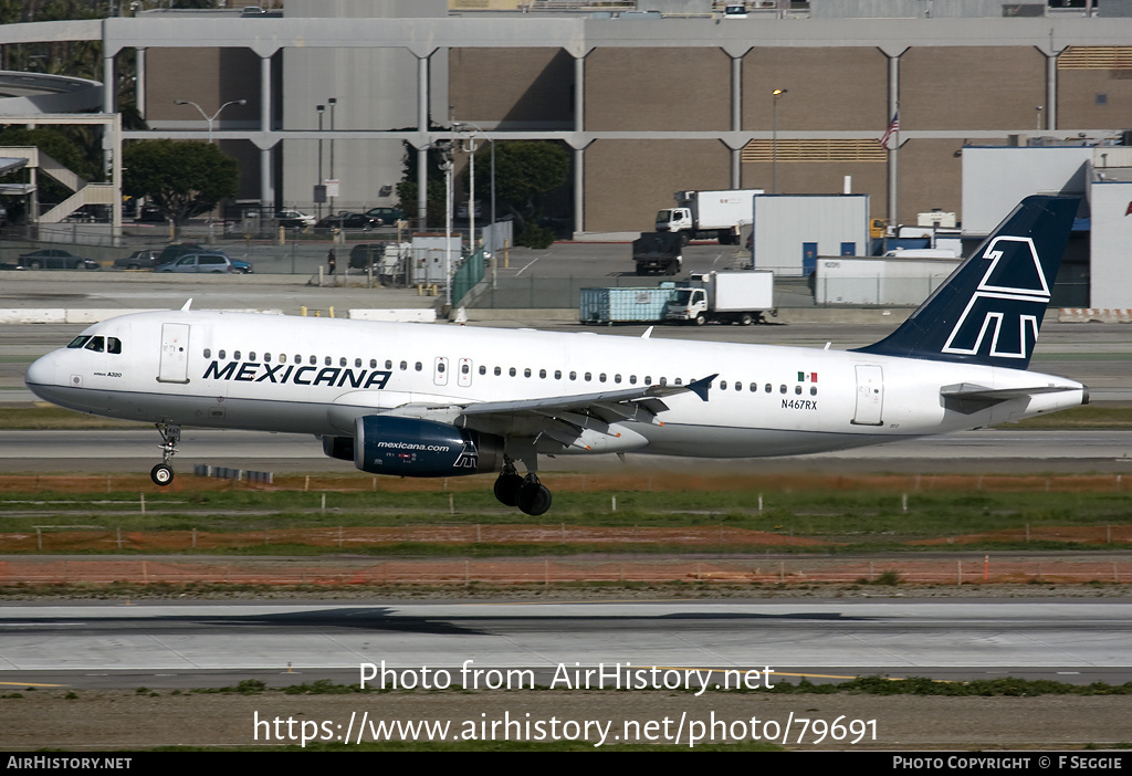 Aircraft Photo of N467RX | Airbus A320-231 | Mexicana | AirHistory.net #79691