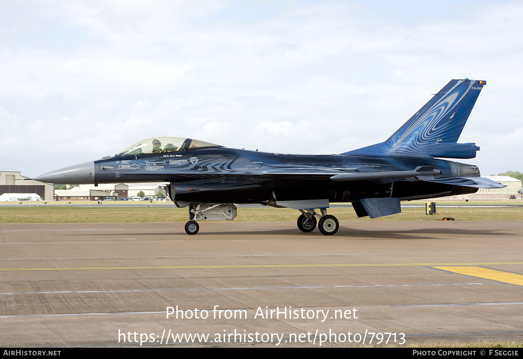 Aircraft Photo of FA-110 | General Dynamics F-16AM Fighting Falcon | Belgium - Air Force | AirHistory.net #79713