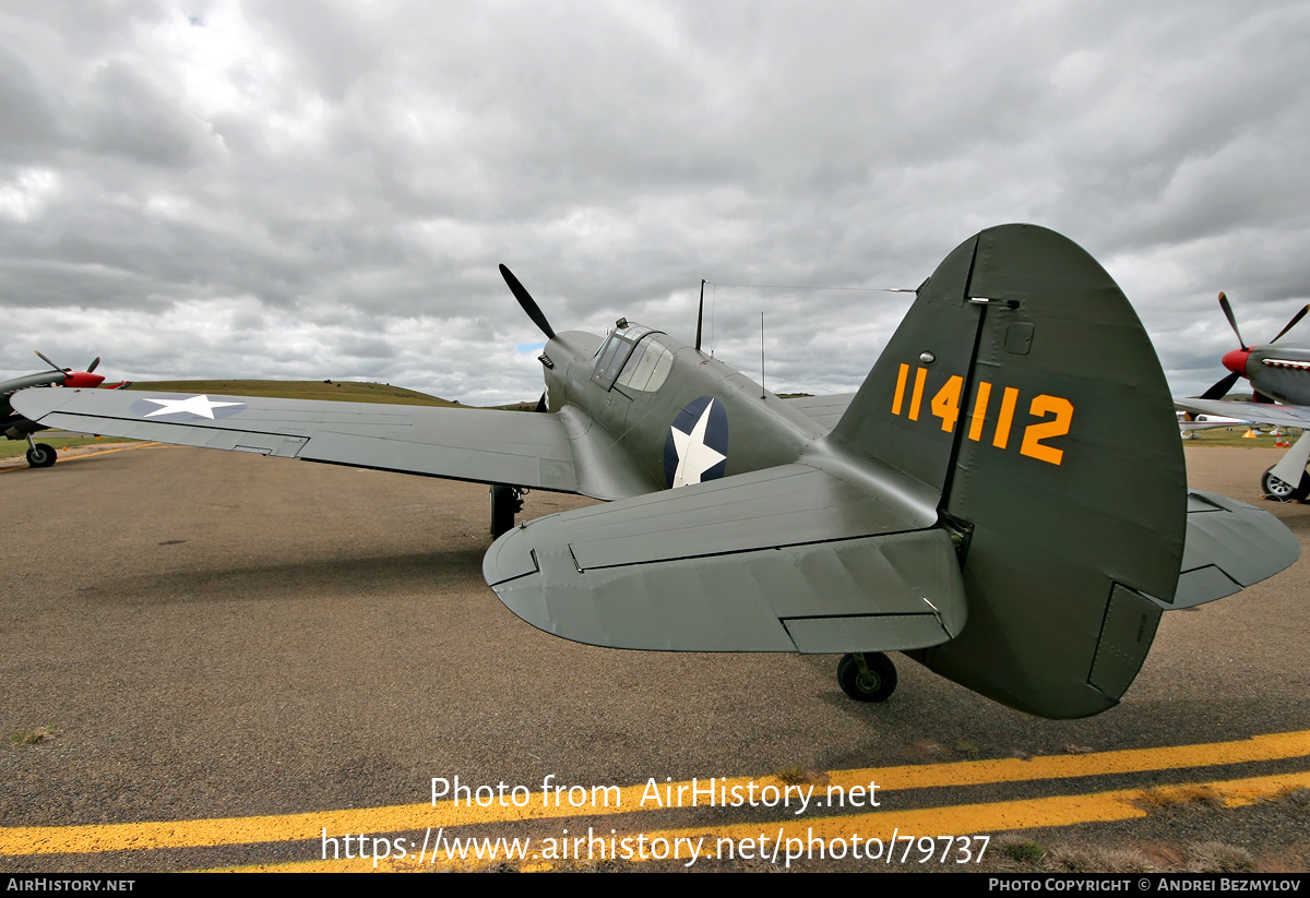 Aircraft Photo of VH-HWK / 114112 | Curtiss P-40F Warhawk | USA - Air Force | AirHistory.net #79737