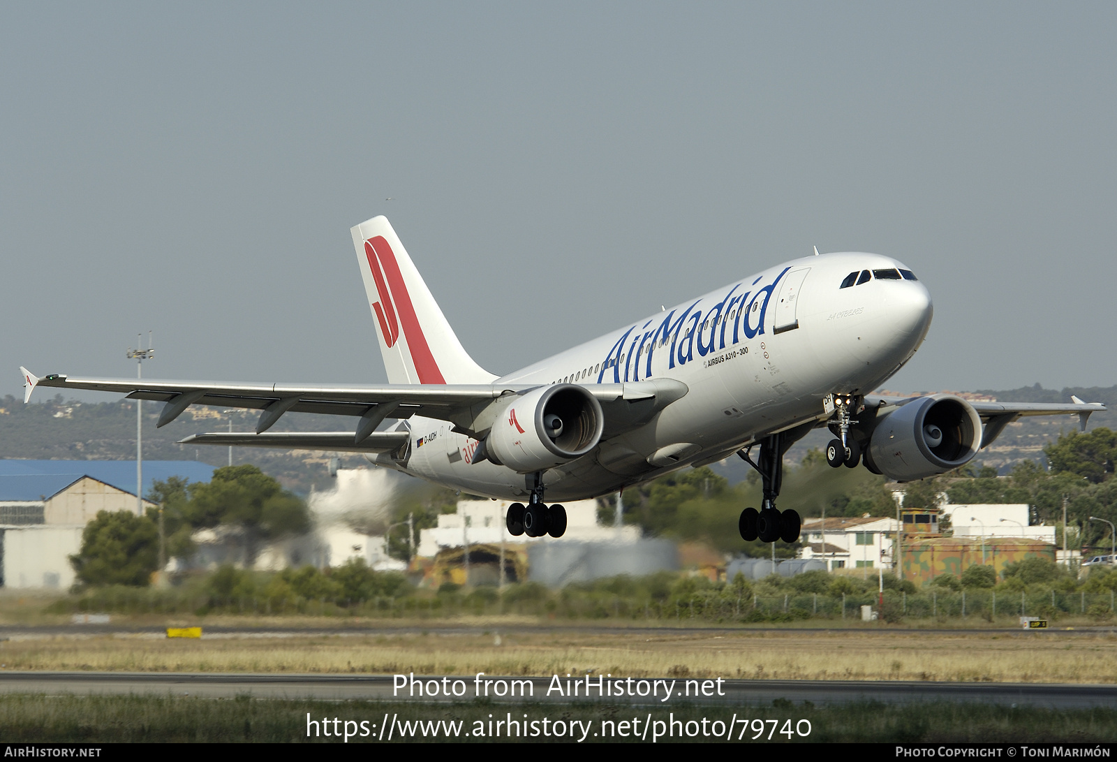 Aircraft Photo of D-AIDH | Airbus A310-304/ET | Air Madrid | AirHistory.net #79740