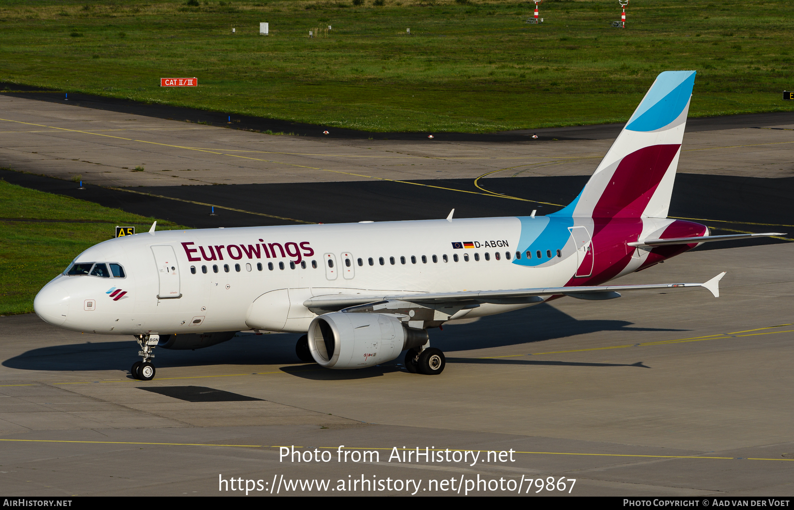 Aircraft Photo of D-ABGN | Airbus A319-112 | Eurowings | AirHistory.net #79867