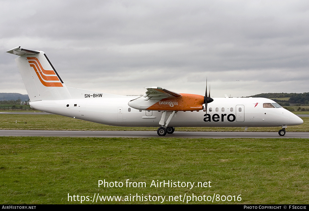 Aircraft Photo of 5N-BHW | Bombardier DHC-8-311Q Dash 8 | AeroContractors of Nigeria | AirHistory.net #80016