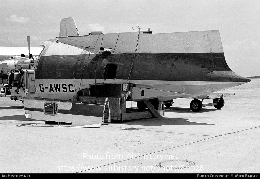 Aircraft Photo of G-AWSC | Canadair CL-44D4-1 | AirHistory.net #80028