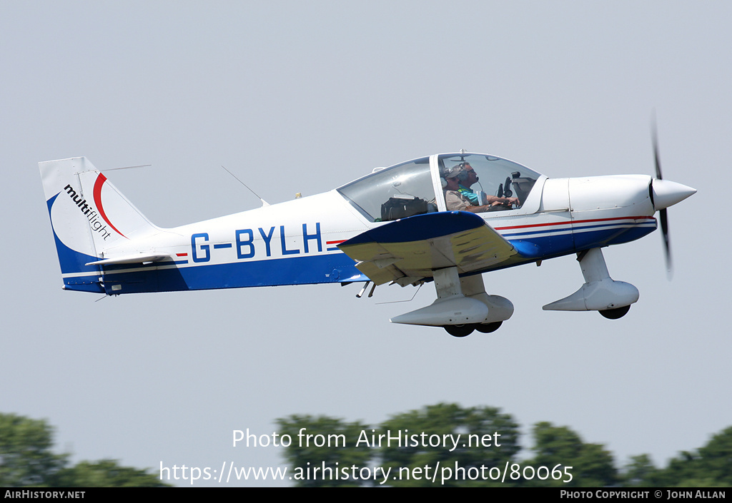 Aircraft Photo of G-BYLH | Robin HR-200-120B | Multiflight | AirHistory.net #80065