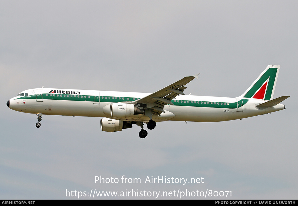 Aircraft Photo of I-BIXI | Airbus A321-112 | Alitalia | AirHistory.net #80071