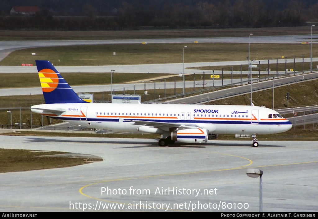 Aircraft Photo of SU-RAA | Airbus A320-231 | Shorouk Air | AirHistory.net #80100