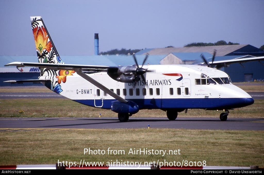 Aircraft Photo of G-BNMT | Short 360-100 | British Airways | AirHistory.net #80108