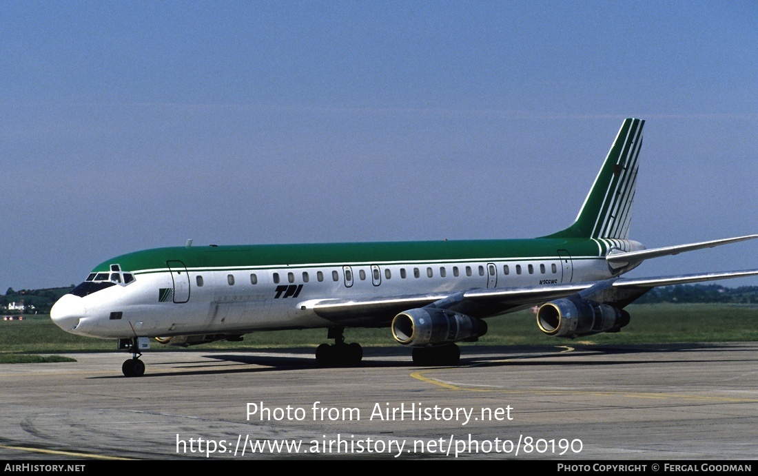 Aircraft Photo of N356WS | Douglas DC-8-54(F) | TPI International Airways - Turbo Power International | AirHistory.net #80190