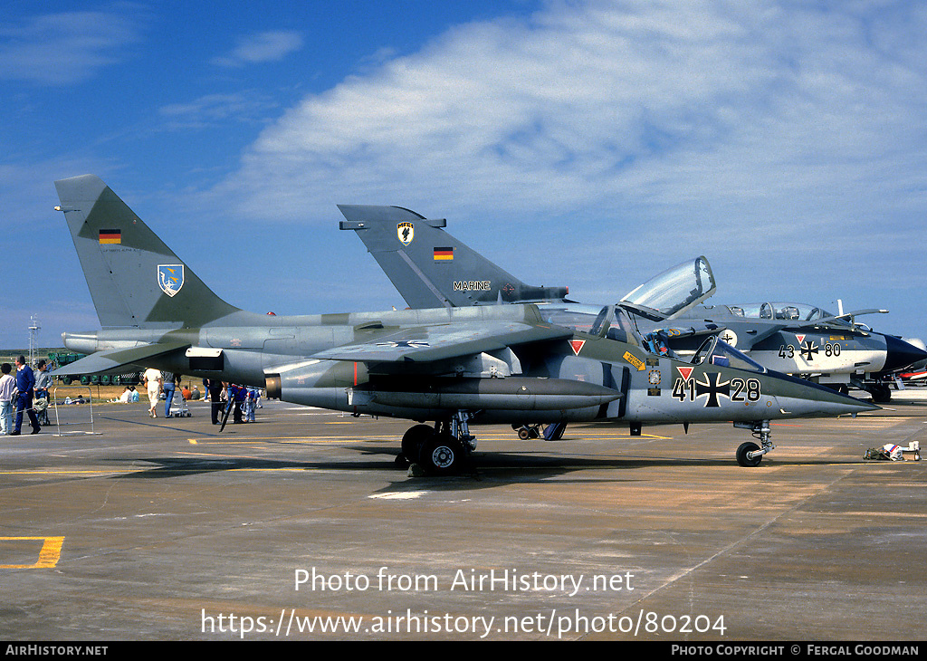 Aircraft Photo of 4128 | Dassault-Dornier Alpha Jet A | Germany - Air Force | AirHistory.net #80204