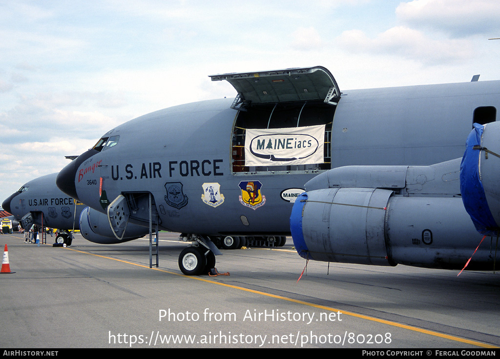 Aircraft Photo of 56-3640 / 63640 | Boeing KC-135E Stratotanker | USA - Air Force | AirHistory.net #80208