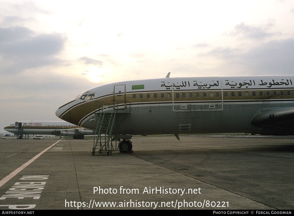 Aircraft Photo of EI-ASO | Boeing 707-349C | Libyan Arab Airlines | AirHistory.net #80221