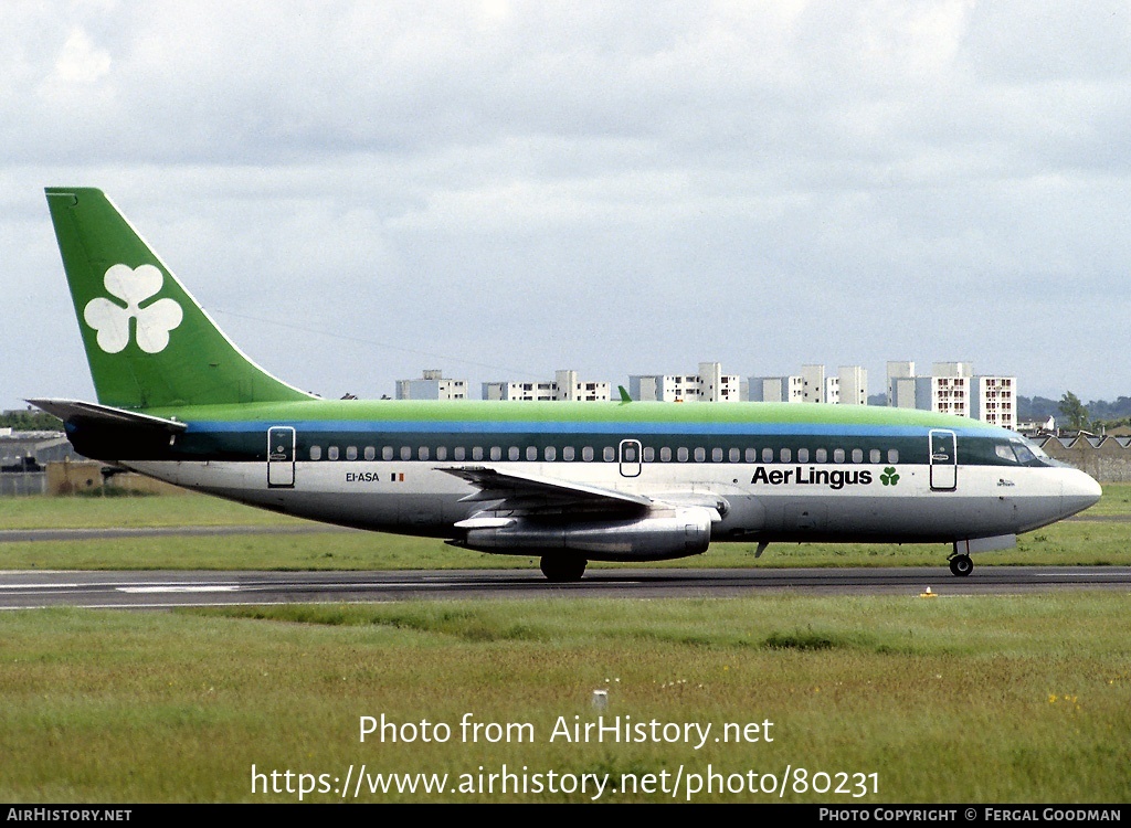 Aircraft Photo of EI-ASA | Boeing 737-248 | Aer Lingus | AirHistory.net #80231