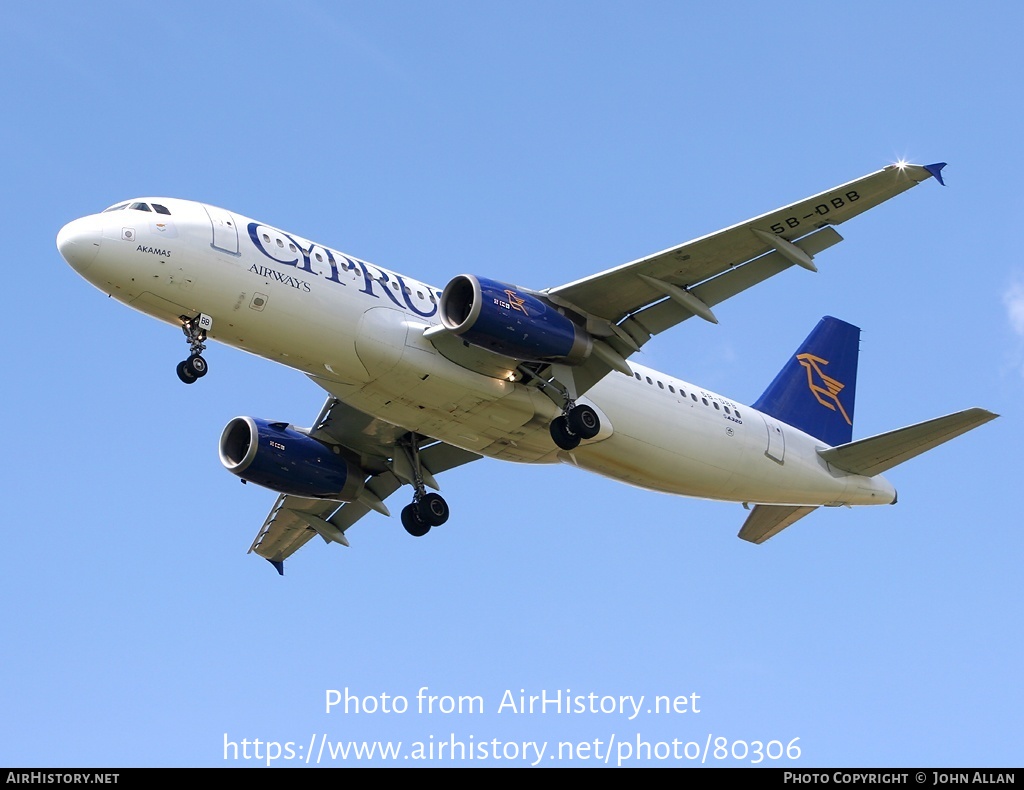 Aircraft Photo of 5B-DBB | Airbus A320-231 | Cyprus Airways | AirHistory.net #80306