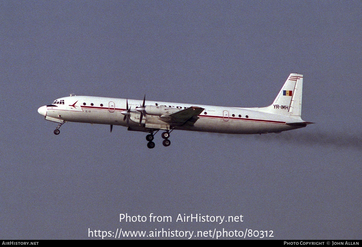 Aircraft Photo of YR-IMH | Ilyushin Il-18V | TAROM - Transporturile Aeriene Române | AirHistory.net #80312