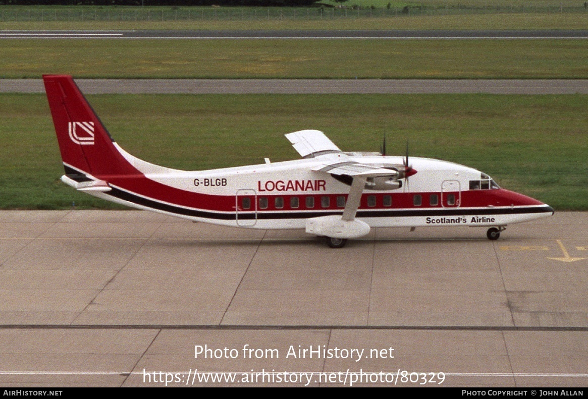 Aircraft Photo of G-BLGB | Short 360-100 | Loganair | AirHistory.net #80329