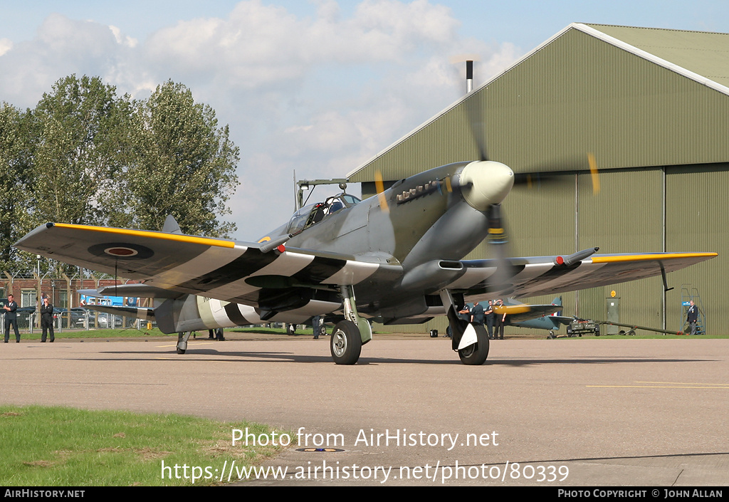 Aircraft Photo of MK356 | Supermarine 361 Spitfire LF9C | UK - Air Force | AirHistory.net #80339