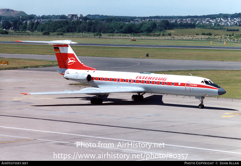 Aircraft Photo of DDR-SCX | Tupolev Tu-134A | Interflug | AirHistory.net #80357