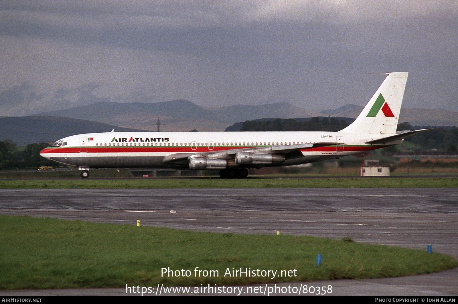 Aircraft Photo of CS-TBA | Boeing 707-382B | Air Atlantis | AirHistory.net #80358