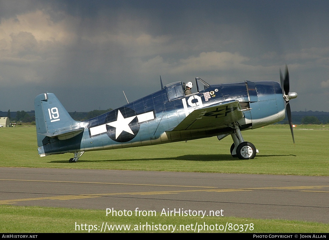 Aircraft Photo of G-BTCC / 40467 | Grumman F6F-5K Hellcat | USA - Navy | AirHistory.net #80378