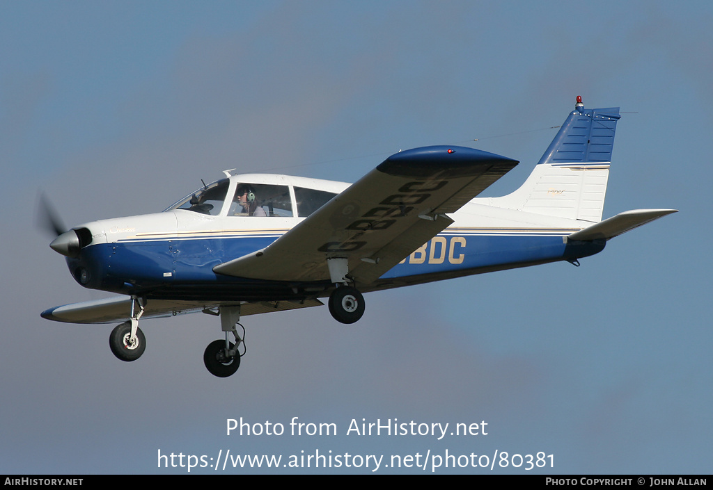 Aircraft Photo of G-BBDC | Piper PA-28-140 Cherokee F | AirHistory.net #80381