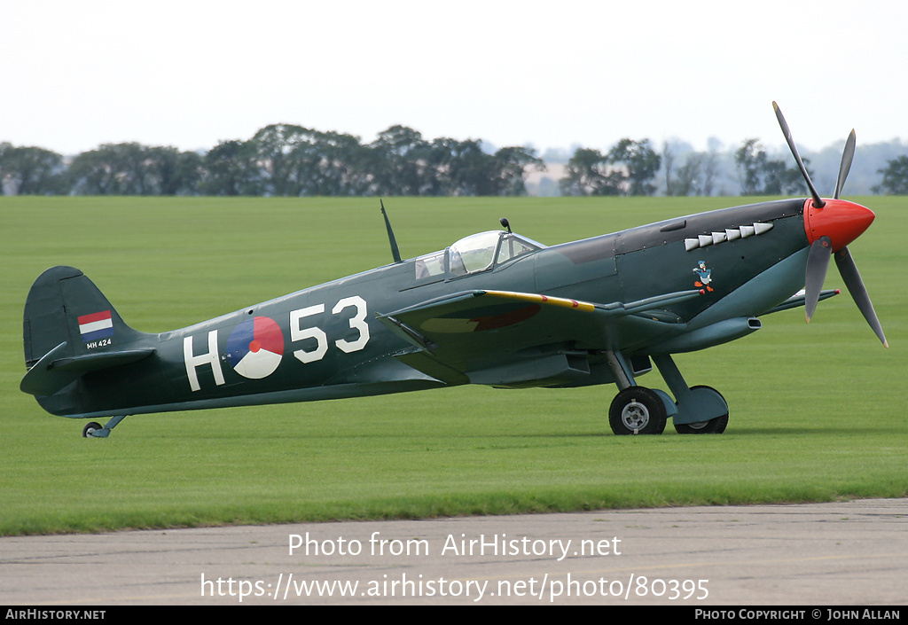 Aircraft Photo of H-53 | Supermarine 361 Spitfire LF9C | Netherlands - Air Force | AirHistory.net #80395