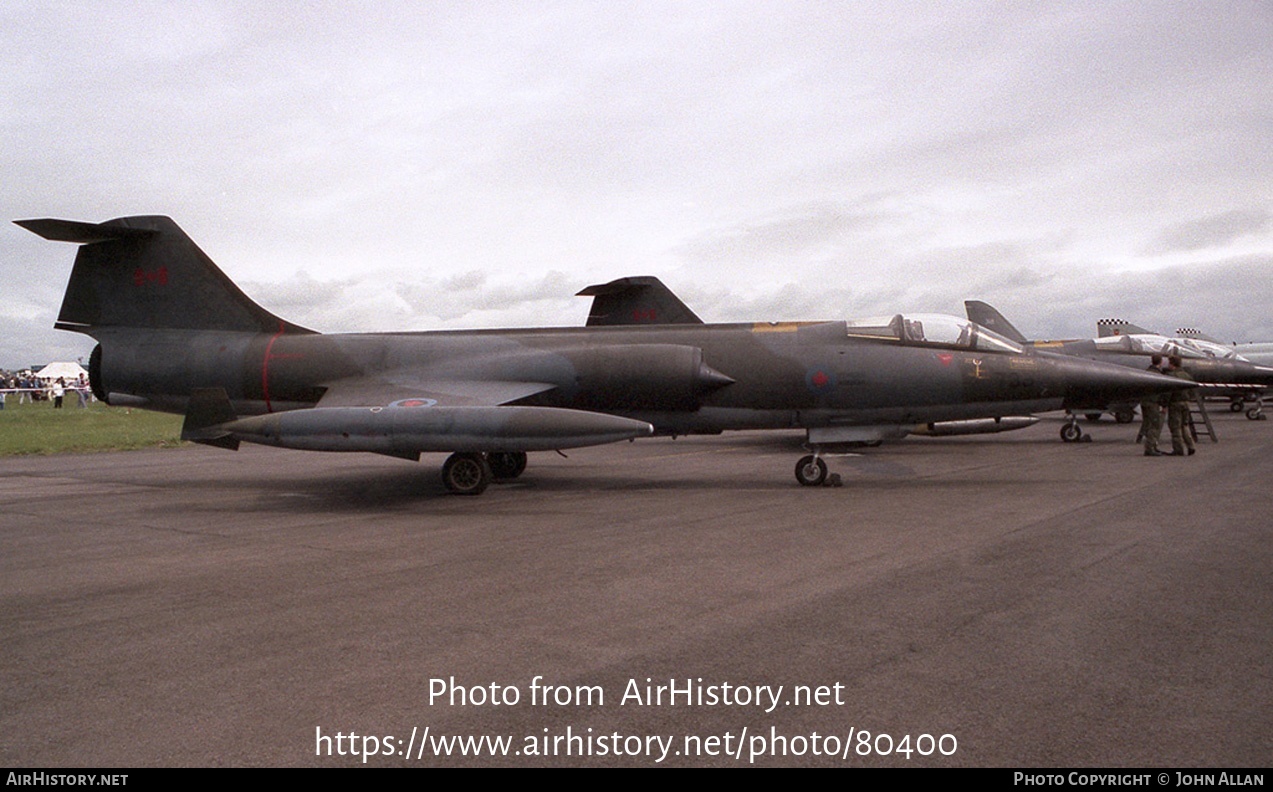 Aircraft Photo of 104733 | Canadair CF-104 Starfighter | Canada - Air Force | AirHistory.net #80400