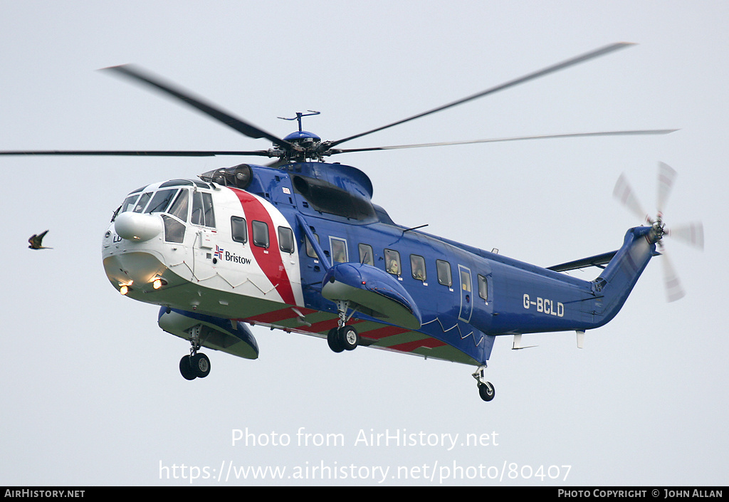 Aircraft Photo of G-BCLD | Sikorsky S-61N MkII | Bristow Helicopters | AirHistory.net #80407