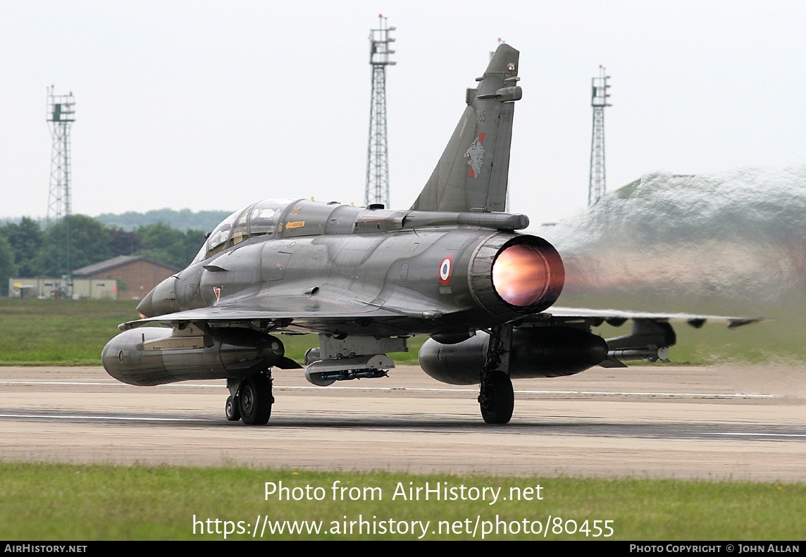 Aircraft Photo of 665 | Dassault Mirage 2000D | France - Air Force | AirHistory.net #80455