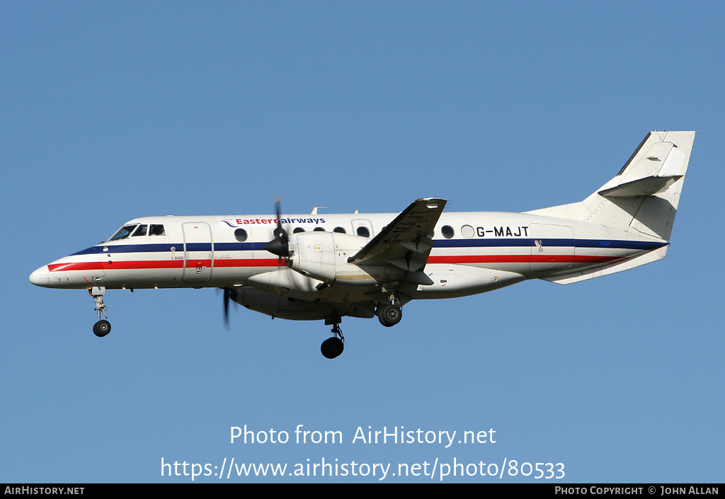 Aircraft Photo of G-MAJT | British Aerospace Jetstream 41 | Eastern Airways | AirHistory.net #80533