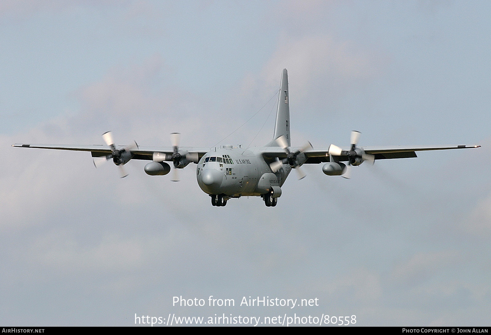 Aircraft Photo of 63-7851 / AF63-851 | Lockheed C-130E Hercules (L-382) | USA - Air Force | AirHistory.net #80558