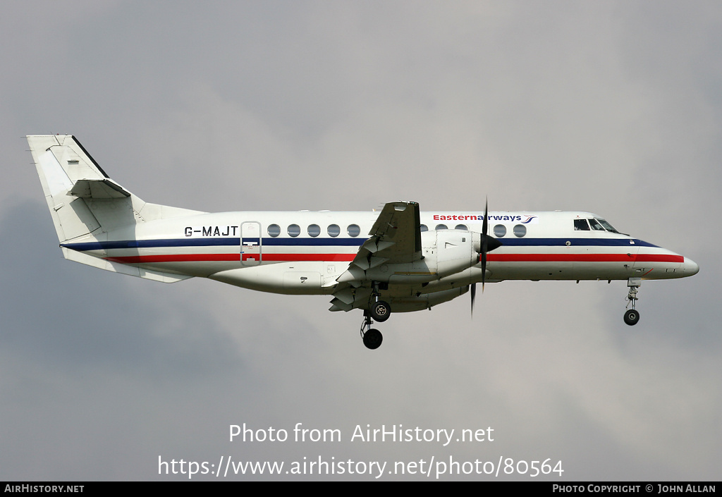 Aircraft Photo of G-MAJT | British Aerospace Jetstream 41 | Eastern Airways | AirHistory.net #80564