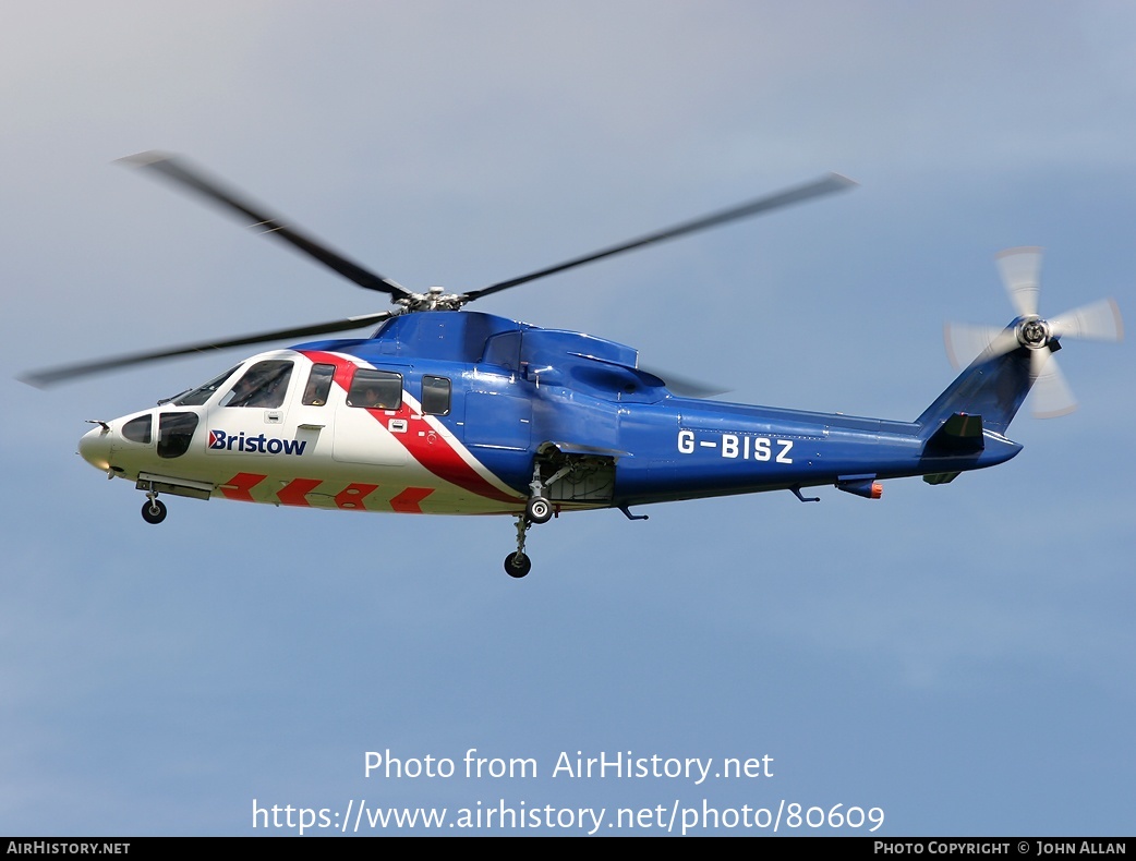 Aircraft Photo of G-BISZ | Sikorsky S-76A+ | Bristow Helicopters | AirHistory.net #80609