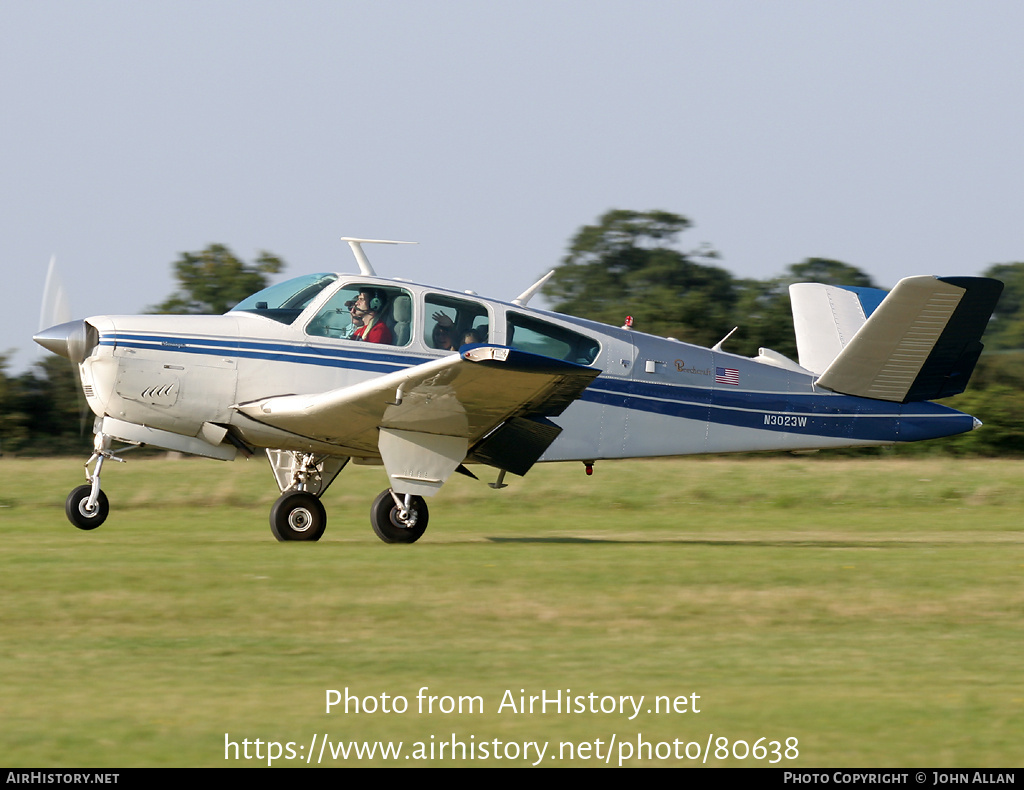 Aircraft Photo of N3023W | Beech V35B Bonanza | AirHistory.net #80638