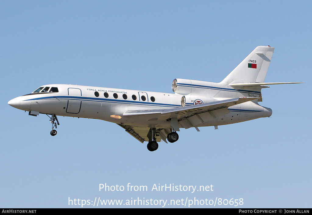 Aircraft Photo of 17403 | Dassault Falcon 50 | Portugal - Air Force | AirHistory.net #80658