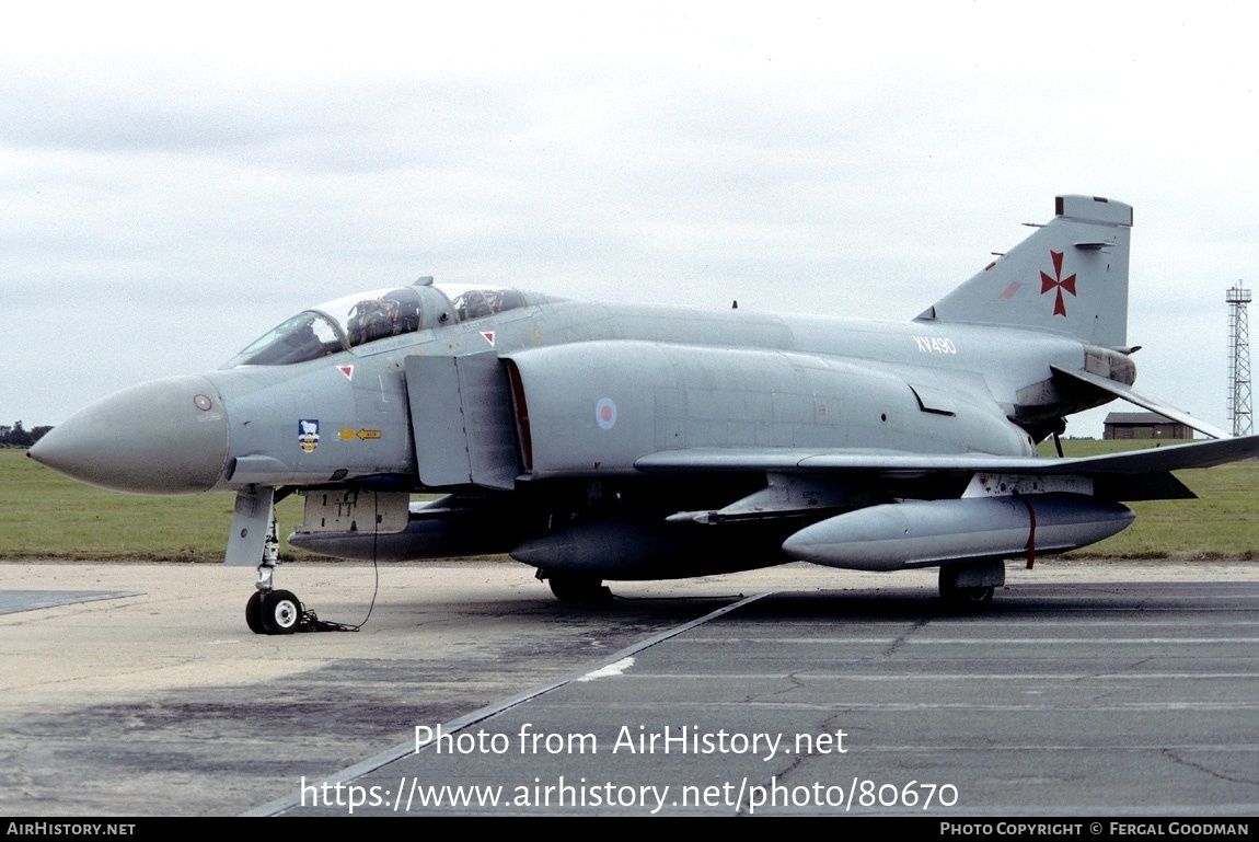 Aircraft Photo of XV490 | McDonnell Douglas F-4M Phantom FGR2 | UK - Air Force | AirHistory.net #80670