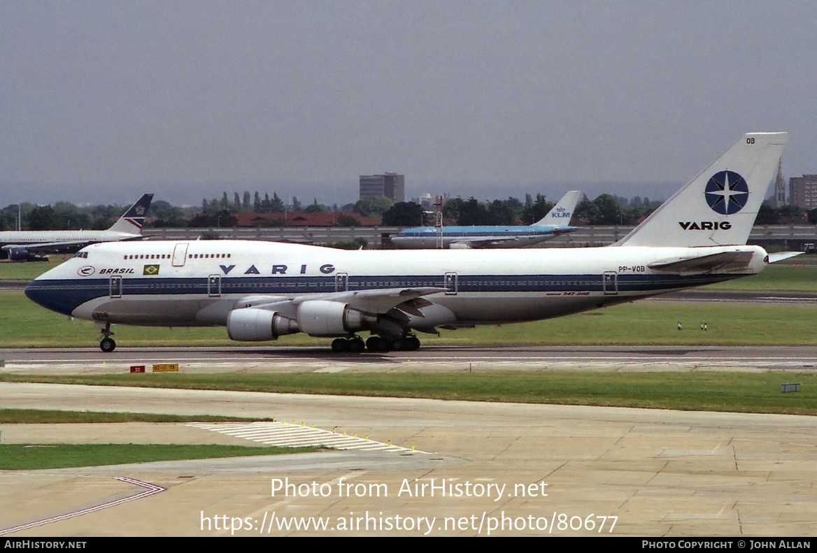 Aircraft Photo of PP-VOB | Boeing 747-341 | Varig | AirHistory.net #80677