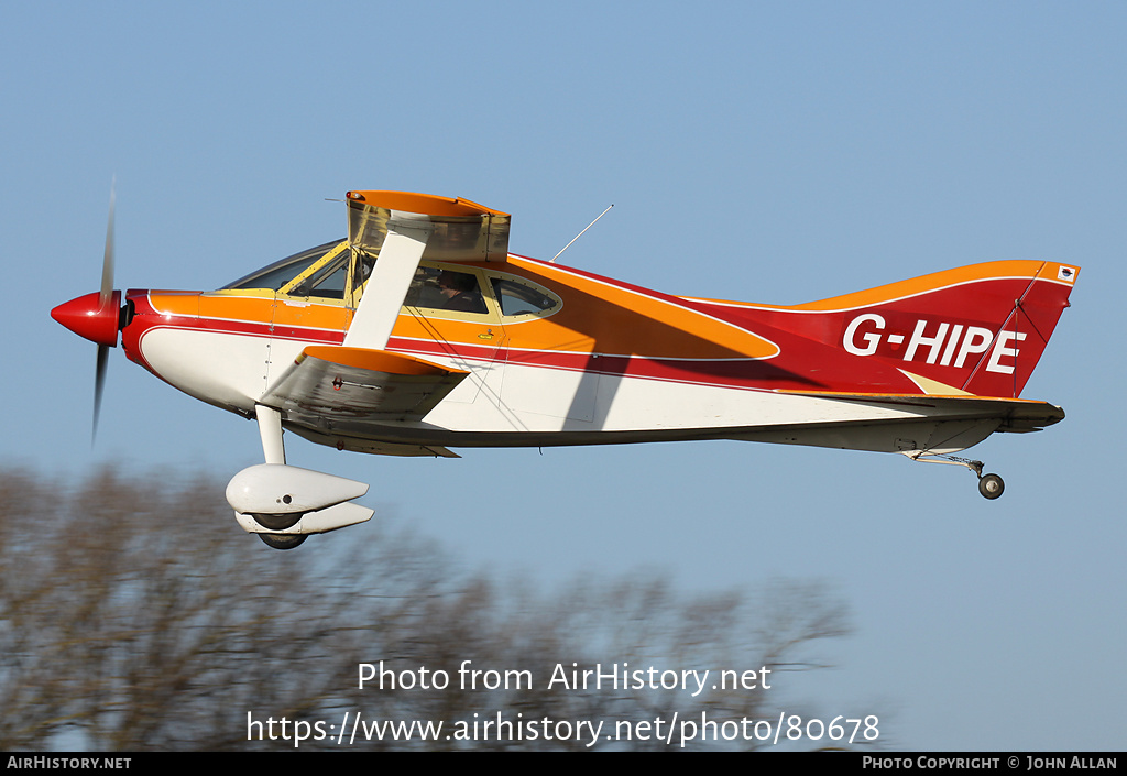 Aircraft Photo of G-HIPE | Sorrell Hiperbipe SNS-7 | AirHistory.net #80678