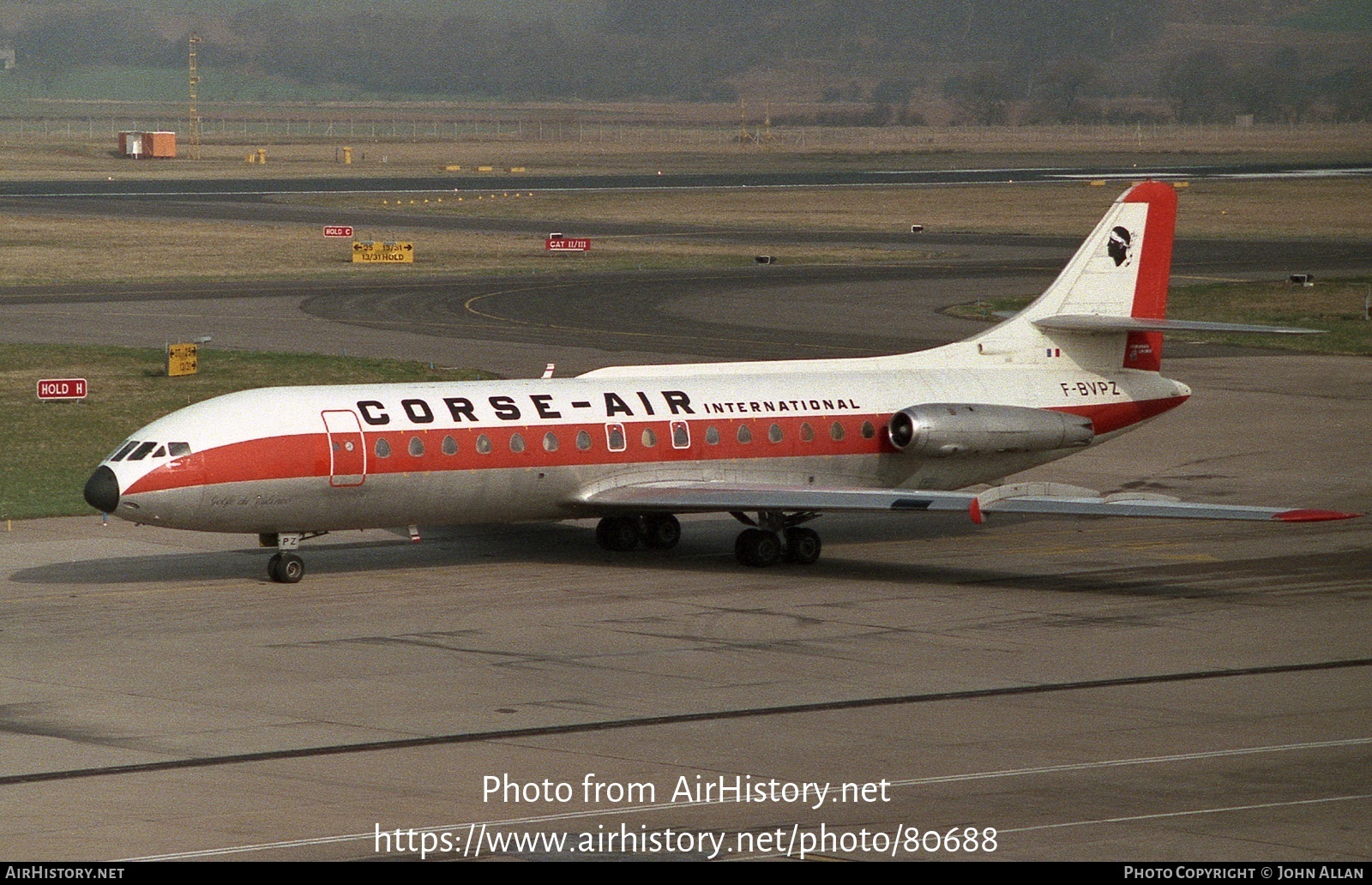 Aircraft Photo of F-BVPZ | Sud SE-210 Caravelle VI-N | Corse Air International | AirHistory.net #80688