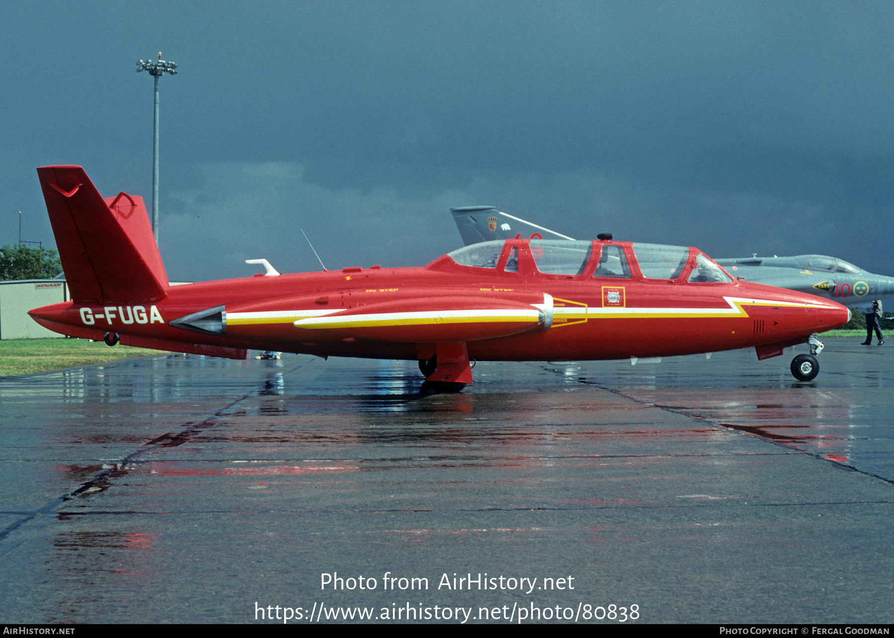 Aircraft Photo of G-FUGA | Fouga CM-170R Magister | AirHistory.net #80838