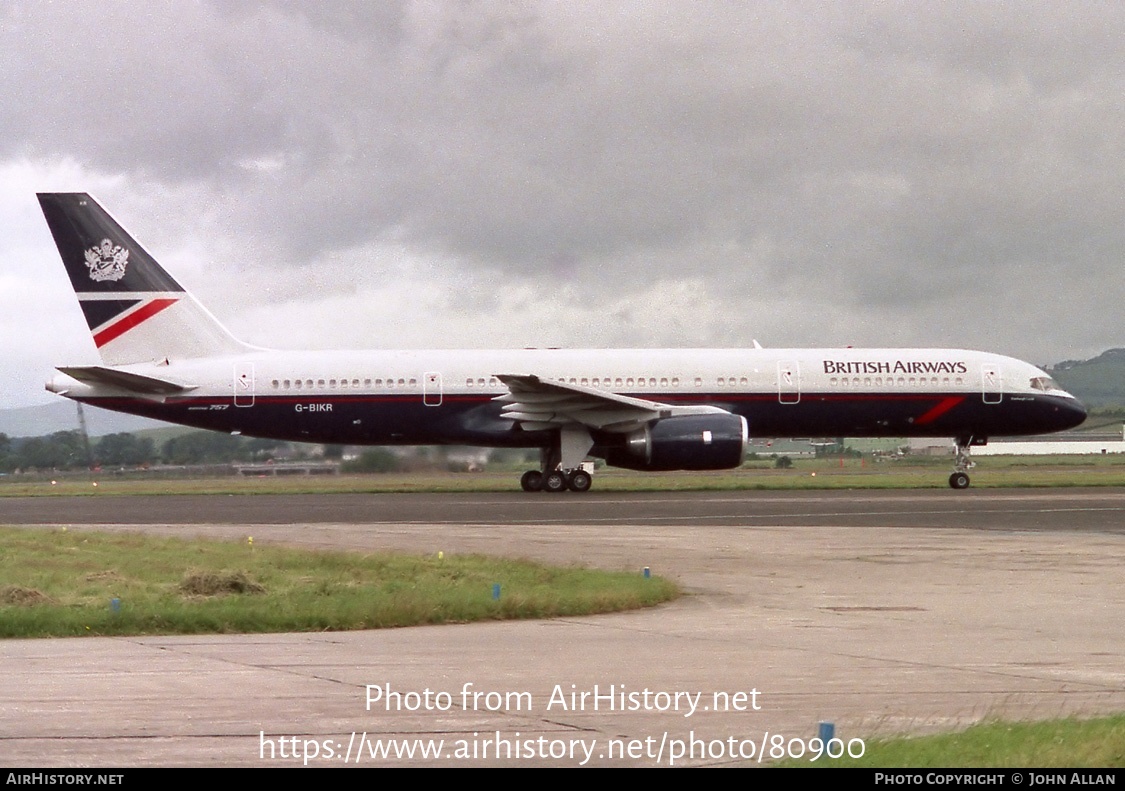 Aircraft Photo of G-BIKR | Boeing 757-236 | British Airways | AirHistory.net #80900