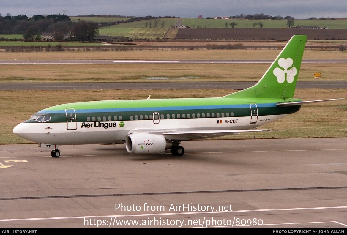 Aircraft Photo of EI-CDT | Boeing 737-548 | Aer Lingus | AirHistory.net #80980