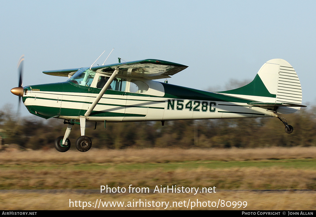 Aircraft Photo of N5428C | Cessna 170A | AirHistory.net #80999