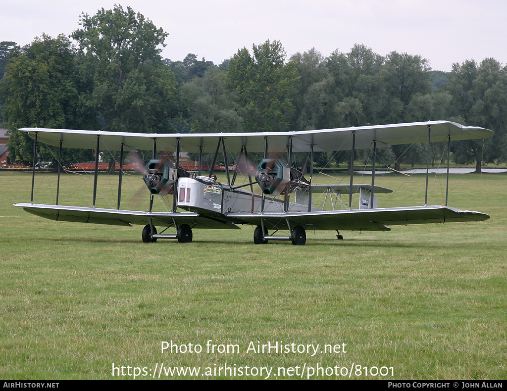 Aircraft Photo of N71MY / NX71MY | Vickers FB-27A Vimy (Replica) | AirHistory.net #81001