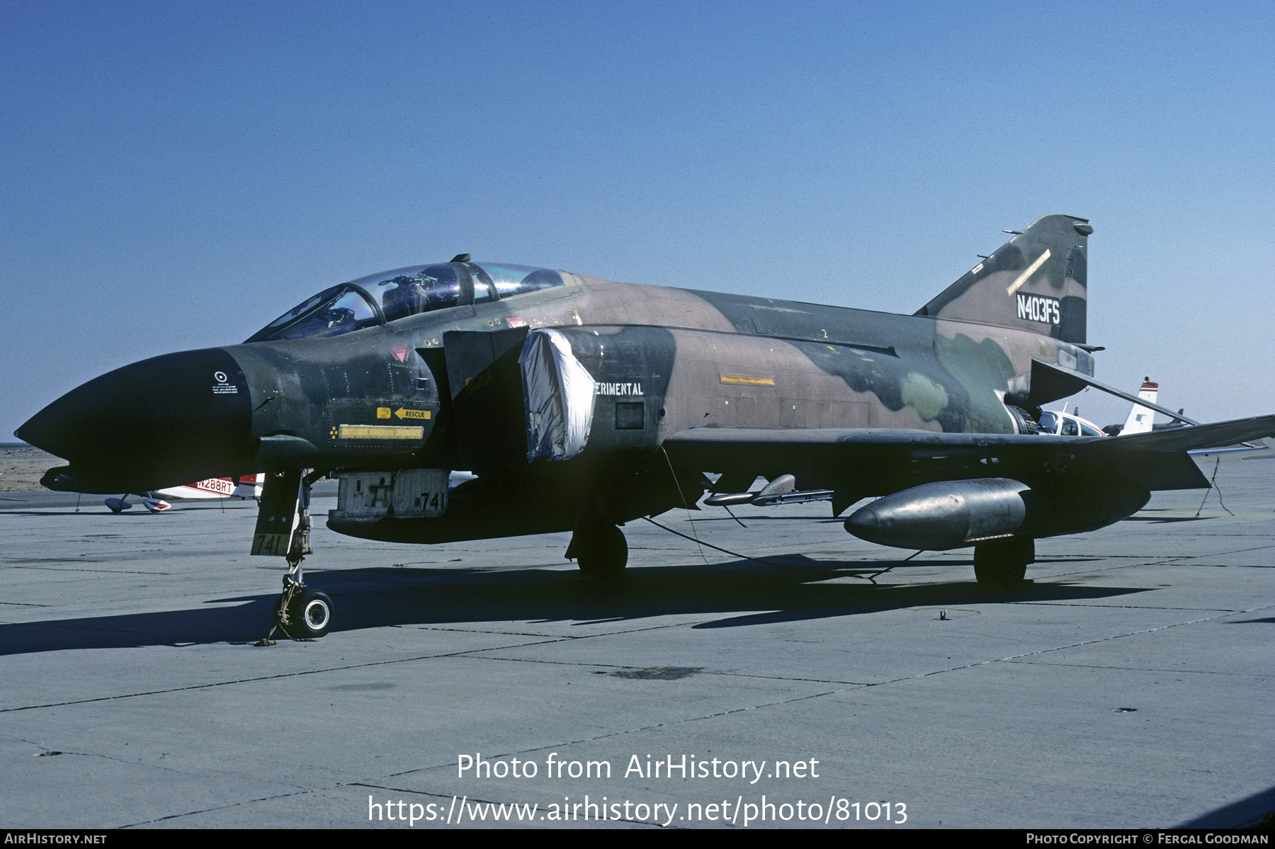 Aircraft Photo of N403FS | McDonnell F-4C Phantom II | AirHistory.net #81013