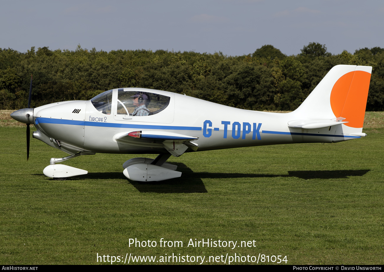 Aircraft Photo of G-TOPK | Europa Aircraft Europa XS Trigear | AirHistory.net #81054