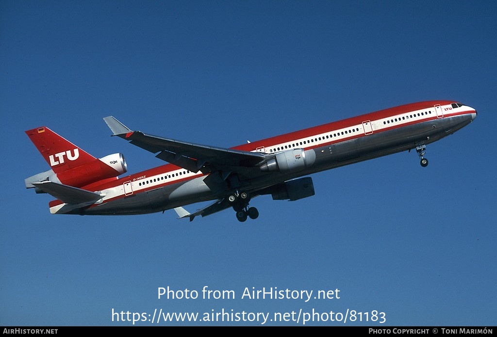 Aircraft Photo of D-AERZ | McDonnell Douglas MD-11 | LTU - Lufttransport-Unternehmen | AirHistory.net #81183