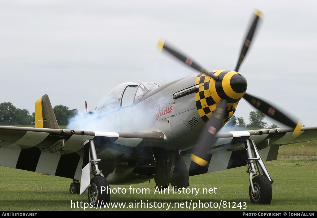 Aircraft Photo of G-MSTG / 414419 | North American P-51D Mustang | USA - Air Force | AirHistory.net #81243