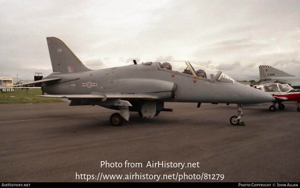 Aircraft Photo of XX318 | British Aerospace Hawk T1A | UK - Air Force | AirHistory.net #81279