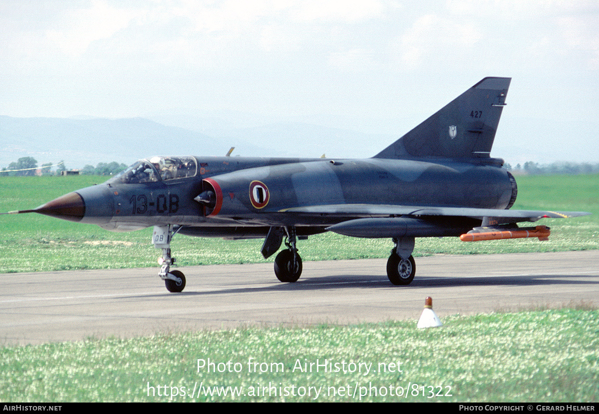 Aircraft Photo of 427 | Dassault Mirage IIIE | France - Air Force | AirHistory.net #81322